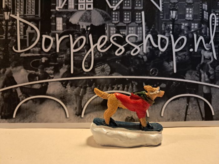 Snowboarding dog - Afbeelding 2