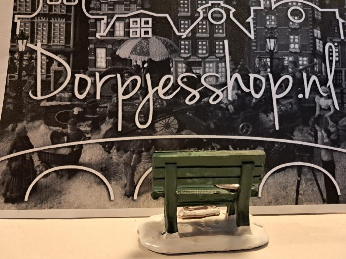 Park bench in winter - Afbeelding 2