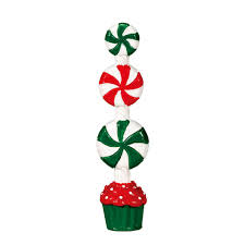Peppermint candy topiary