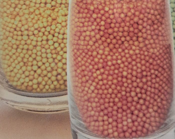 Polyfoam balls bordeaux/red - Afbeelding 3