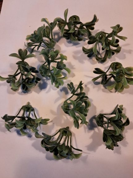 Struikjes half hart/half blad(10)