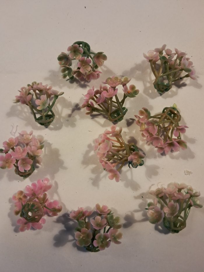 Roze bloempjes(10) - Afbeelding 1