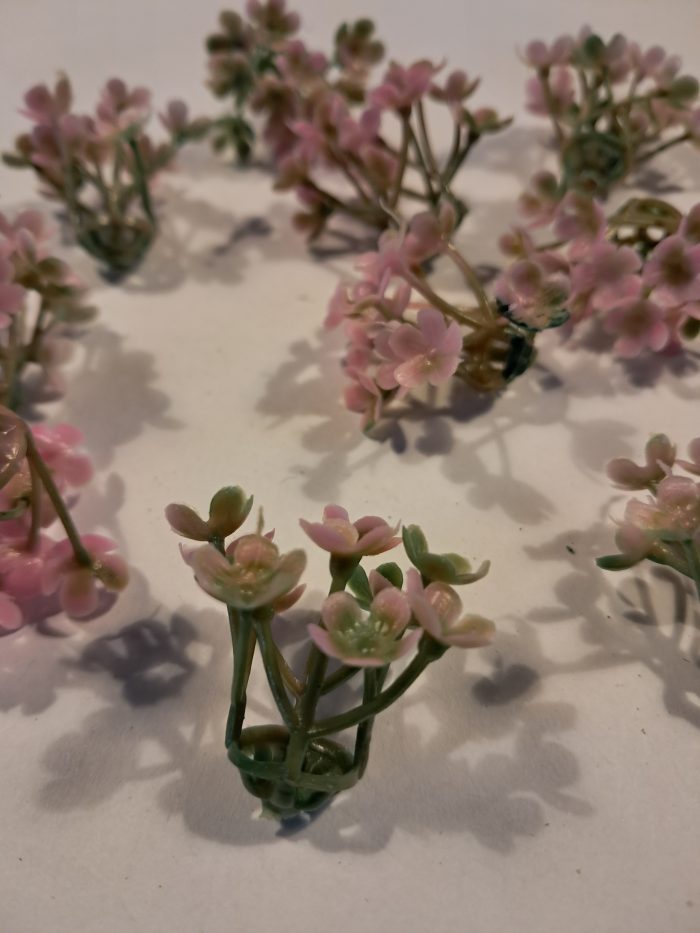 Roze bloempjes(10) - Afbeelding 2