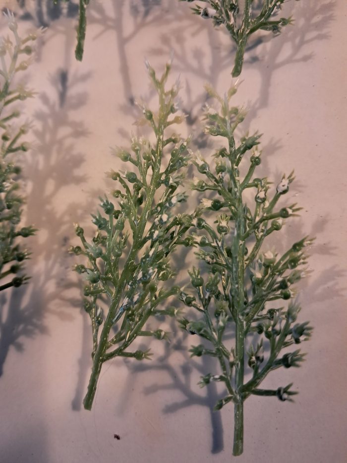 Witte bloempjes stengel(10) - Afbeelding 2