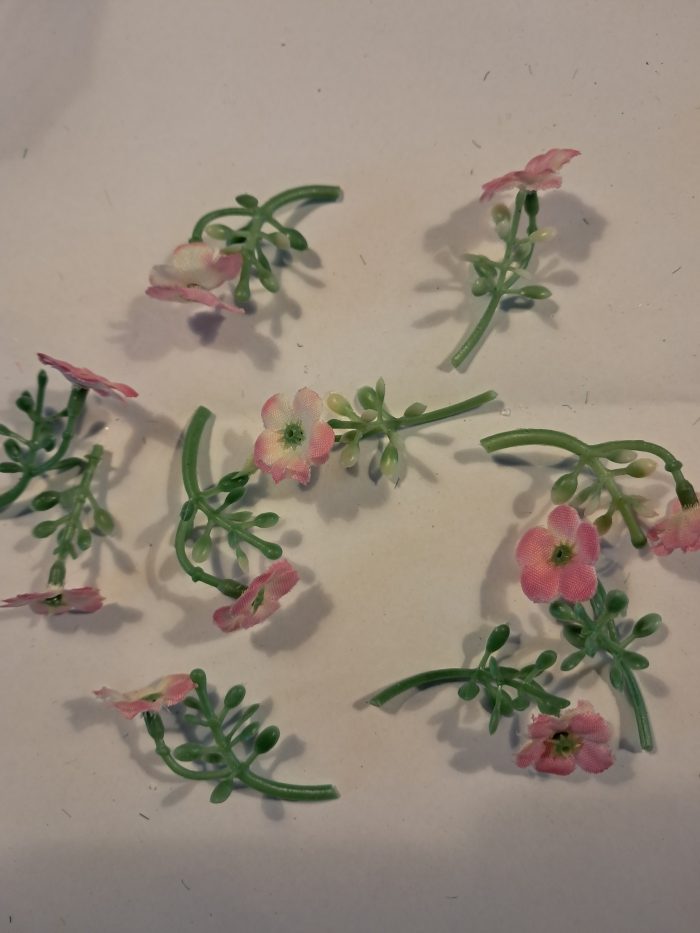 Grote roze bloem(10) - Afbeelding 1