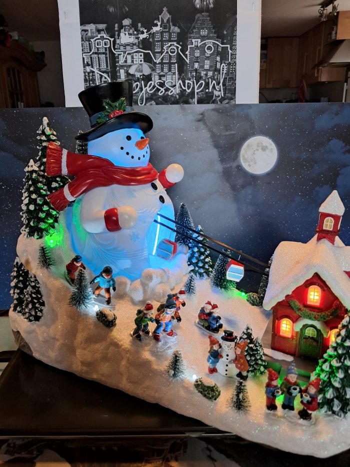 Snowman ski lift - Afbeelding 1