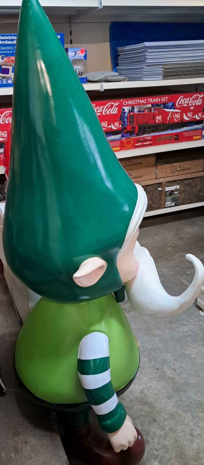 Grote elf met snor beeld - Afbeelding 3