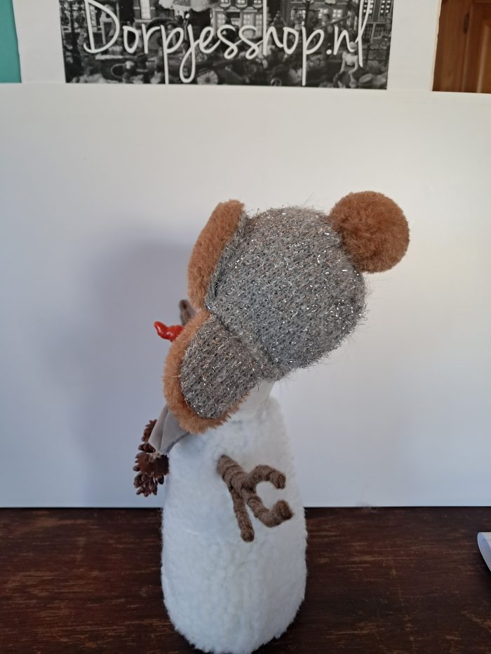 Snowman met strik - Afbeelding 2