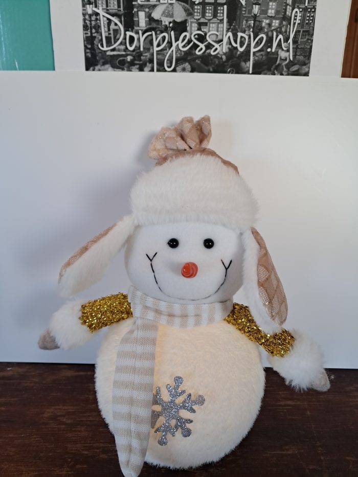 big1 Snowman big met licht - Afbeelding 1