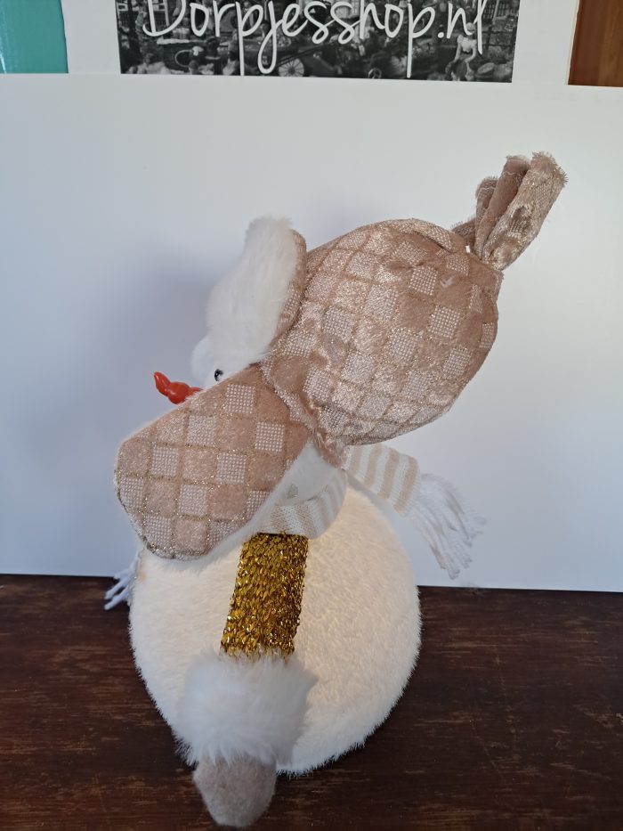 Snowman big met licht - Afbeelding 2