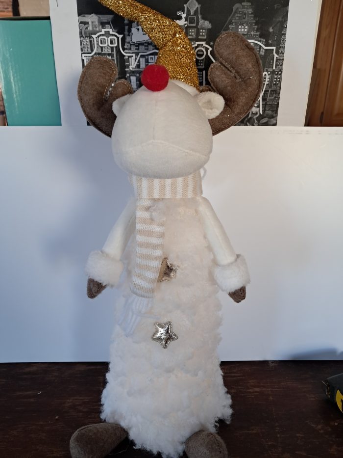 rein1 Reindeer groot met licht - Afbeelding 1