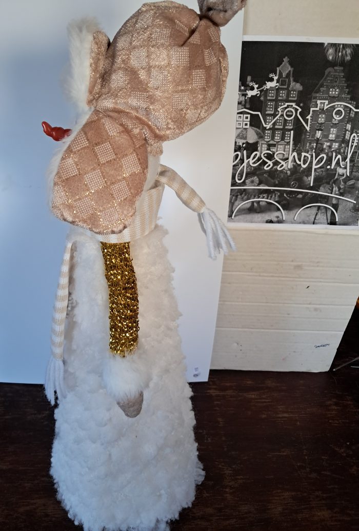 Snowman large met licht - Afbeelding 2