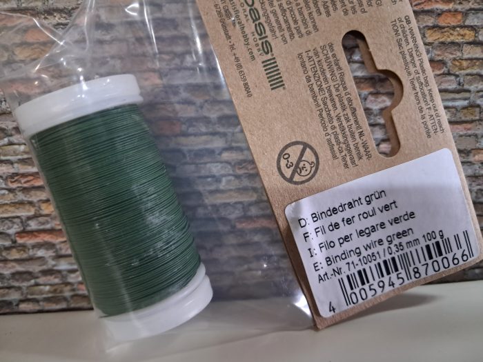 Binddraad donker groen - Afbeelding 2
