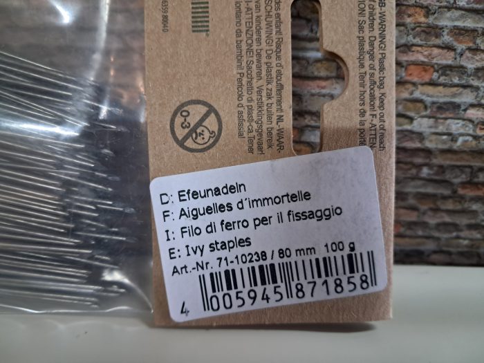 Metalen steekkrammen - Afbeelding 3