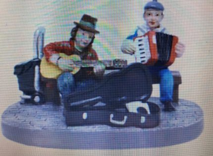 Brocante street musicians