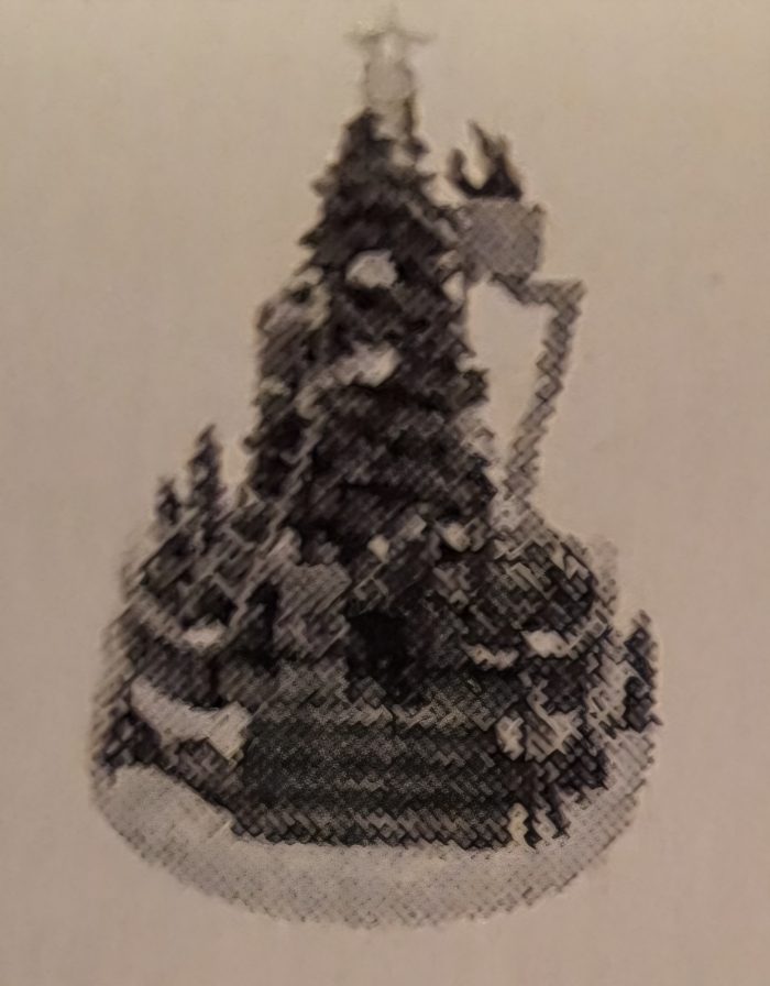 Animated children decorate christman tree - Afbeelding 1