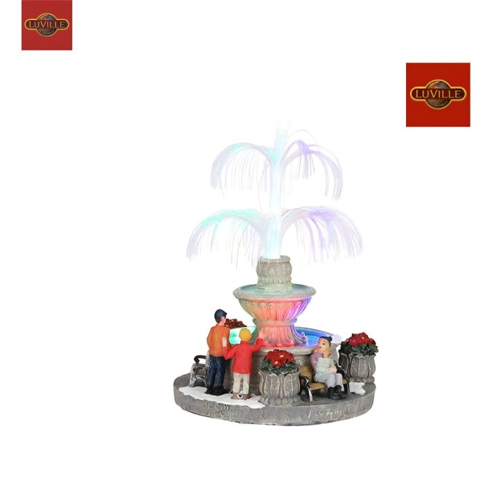 Fiber optic fountain - Afbeelding 1