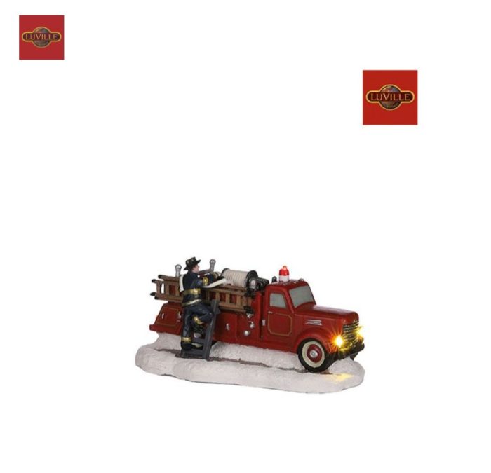 Village fire truck. - Afbeelding 1