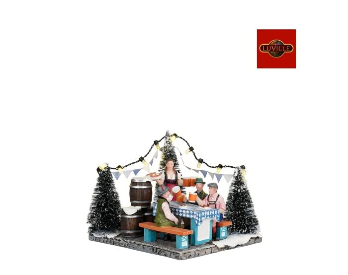 Biergarten. - Afbeelding 1