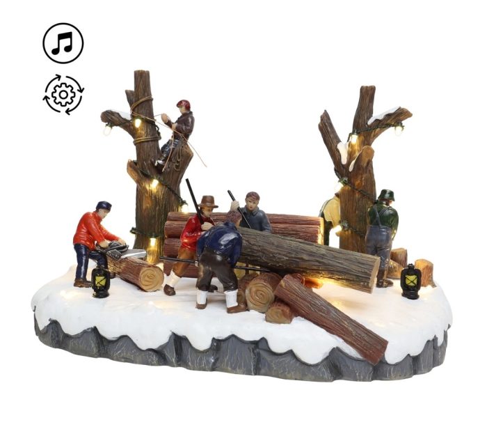 boomzaag Forestry workers - Afbeelding 1