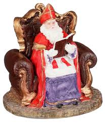 Sint op troon