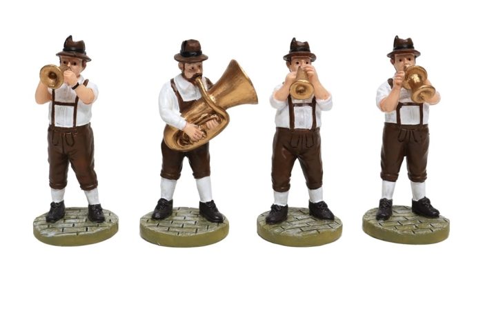 S/4 Musicians in lederhosen - Afbeelding 1