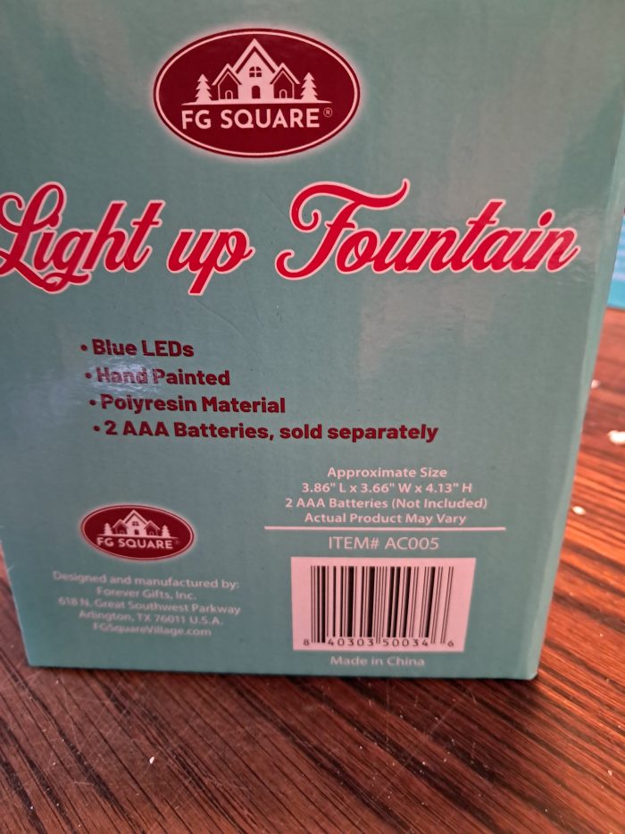 Light up fontain - Afbeelding 6