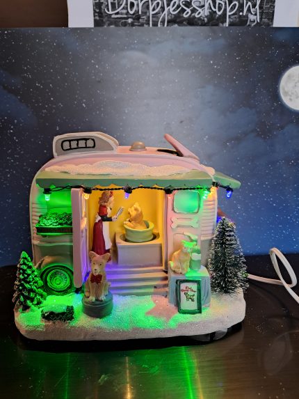 Pet grooming trailer