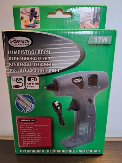 Lijmpistool Oplaadbaar.