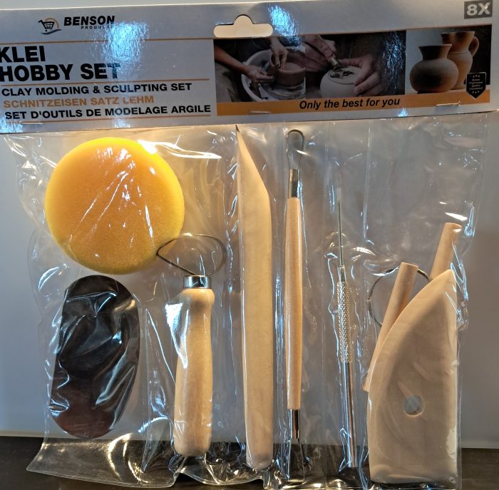 Klei Hobby Set,8dlg. - Afbeelding 1