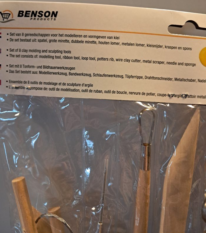 Klei Hobby Set,8dlg. - Afbeelding 3