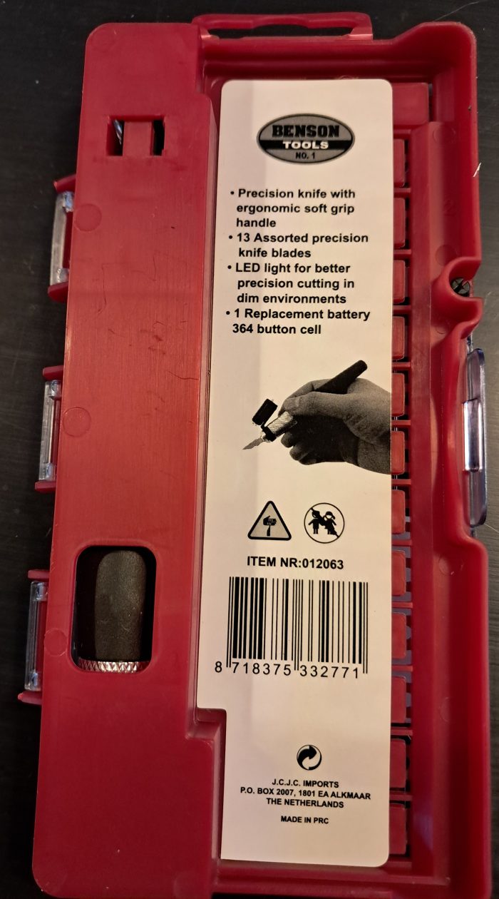 Precisie Hobby Messen Set Met Led,15dlg. - Afbeelding 3