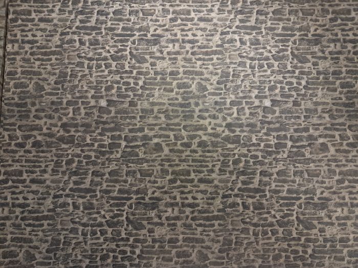 Oude bakstenen op papier - Afbeelding 1