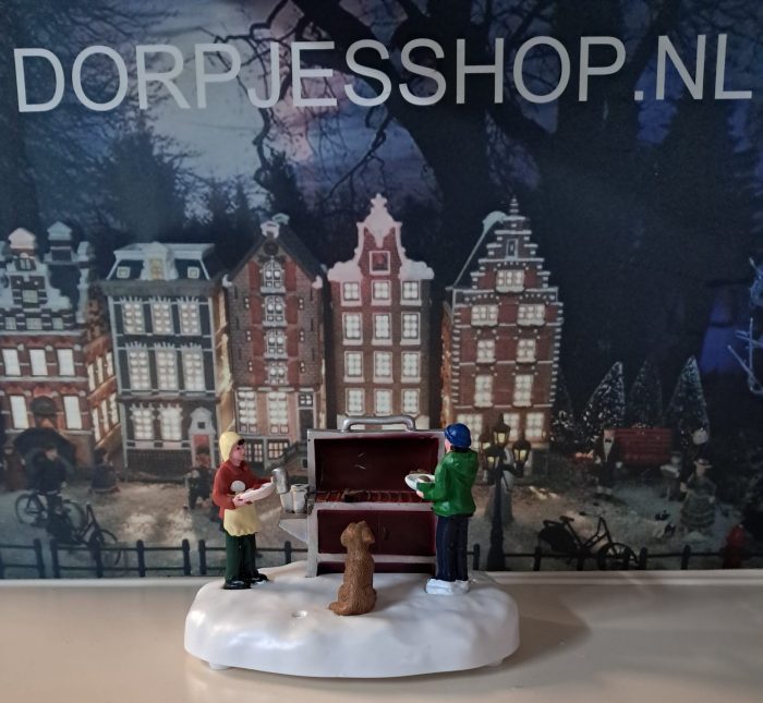 BBQ Scene. - Afbeelding 1