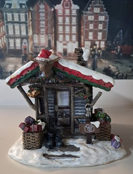 Christmas shed.