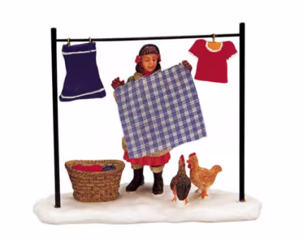 Lemax Laundry Day.*