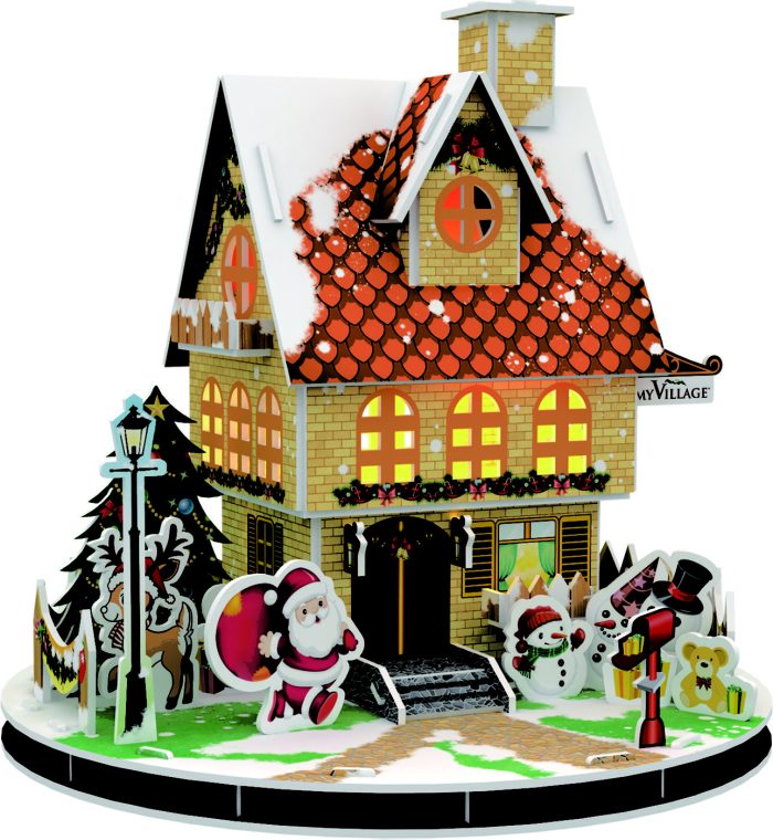MYPZ01-8717545193457 MyVillage Christmas House.* - Afbeelding 1