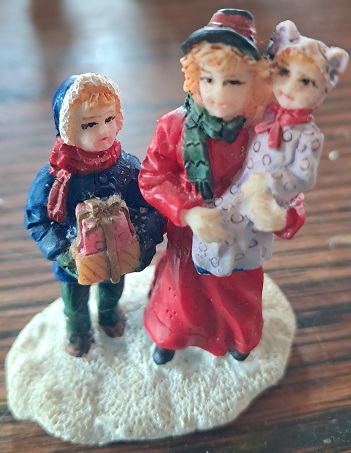 X-Mas Moeder Met Kinderen.*