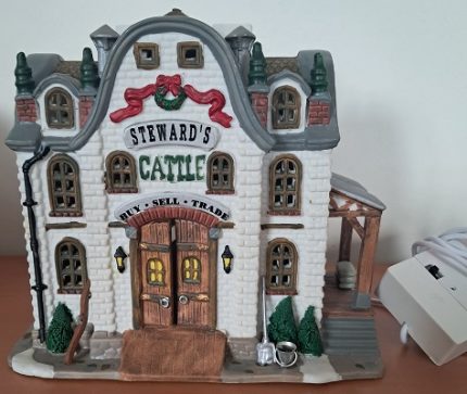 Lemax Steward's Cattle Dealer.*