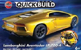 Airfix Lamborghini Aventador LP 700-4 Yellow.*