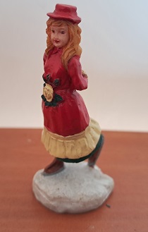 X-Mas Meisje Schaatst.*