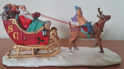 Lemax Santa's Sleigh.*