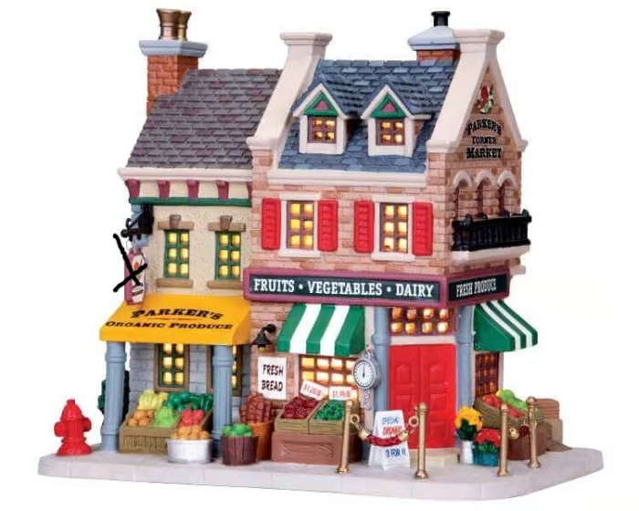 Lemax Parker's Corner Market.* - Afbeelding 1