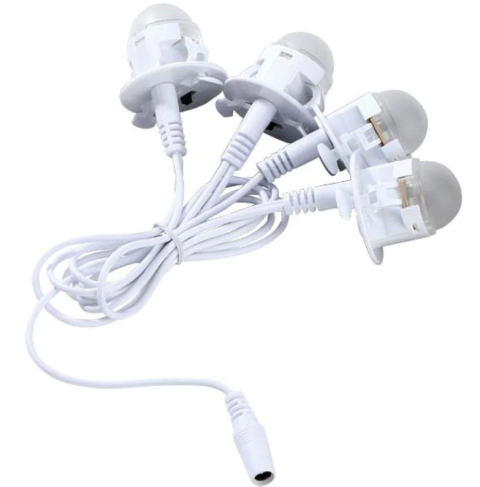 34667 Lemax Four LED Light Bulb String.* - Afbeelding 1