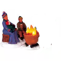 Lemax Bonfire, set of 2!!!*