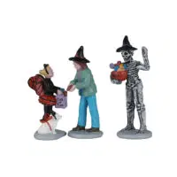 Lemax Trick Or Treat Night,set of 3.*