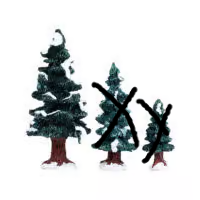 Lemax Christmas Evergreen Tree(1st!).*