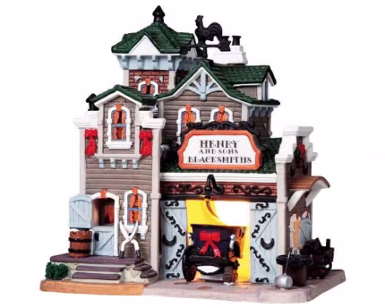 Lemax Henry And Sons Blacksmiths.*