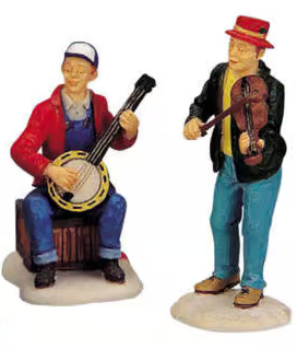 Lemax Yuletide Jamboree,set of 2.*
