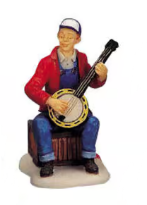 Lemax Yuletide Jamboree,alleen banjospeler!*